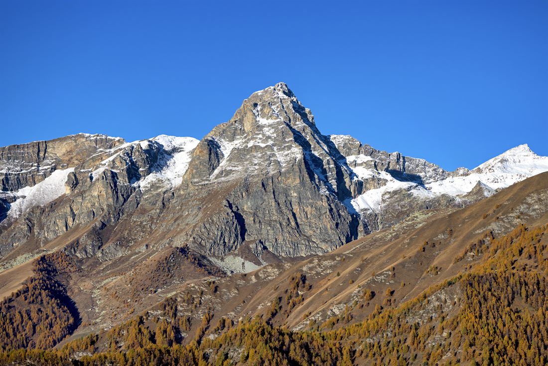 Panorama dalla vetta del Pelvo d'Elva
