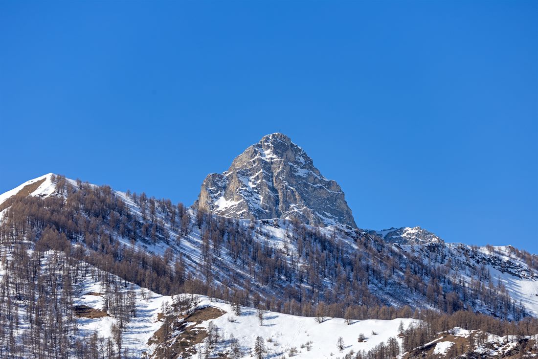 Salita al Monte Morfreid con sci da alpinismo