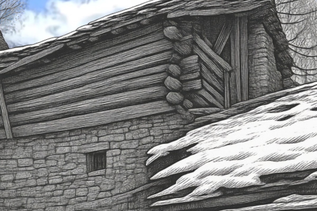 Borgata Rossenchie - costruzione Blockbau